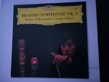 BRAHMS: SYMPHONIE NR. 2, Berliner Philharmoniker - Claudio Abbado, LP, gebraucht