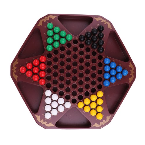 Wooden Chinese Checkers Travel Game Set Board game Set Puzzle Game