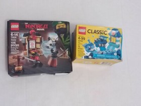 2 set Lego The Ninjago movie 70606 & Lego Classic 10706 box