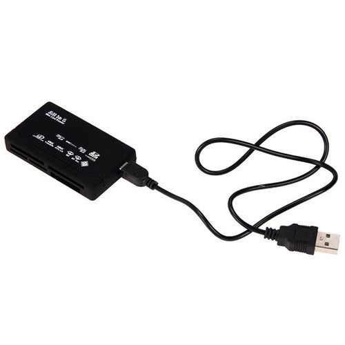USB 2.0 All in one Multi Memory Card Reader for Micro SD//TF M2 MMC SDHC MS New