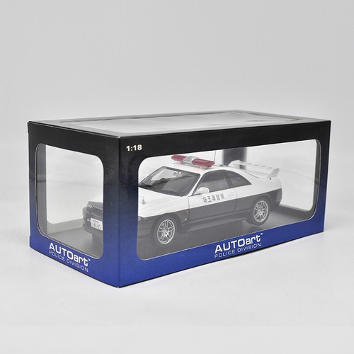 NEW 1:18 AUTOart NISSAN GT-R GTR POLICE DIVISION DIECAST DIE-CAST MODEL TOY CAR