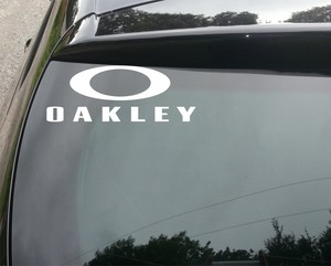 Oakley Car Decal Oakley Car Decal