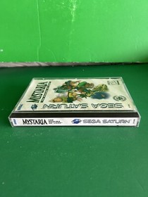Sega Saturn Mystaria The Realms Of Lore*Vintage RPG*Video Game*Authentic*Tested*