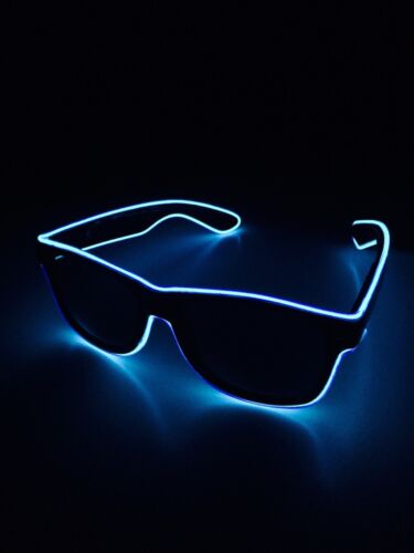 In 9 Colours! Funky Flashing LED Neon Sunglasses