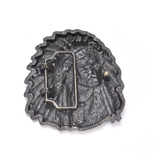 Indian Head Chief Retro Vintage Novelty Belt Buckle Xmas Gift Men Elegant VU