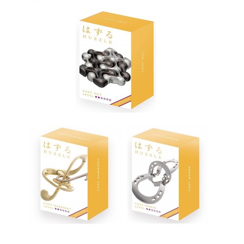Cast HORSE Set Hanayama Huzzle Cast DOT Difficulty level 2 Cast HARMONY