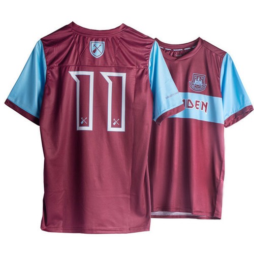 grands hommes West Ham United Iron Maiden Shirt 100/% Royaume-Uni évaluations du vendeur