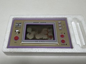 Nintendo Game & Watch Snoopy Tennis SP-30 Wide Screen LCD Vintage 1982 Handheld