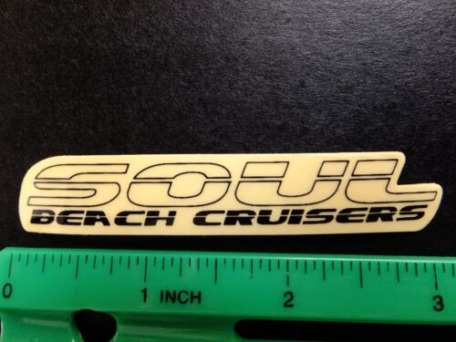 SOUL BEACH CRUISERS 3/" BIKE STICKER Bicycle Race DECAL EBIKE FAT TIRE RIDE RBS