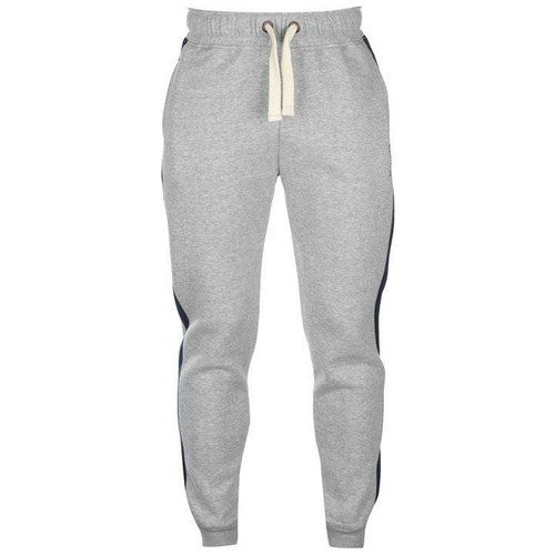 Da Uomo Grigio Screziato Navy SoulCal Pugilato Palestra Pantaloni a Coste Polsino Jog Tuta da ginnastica in basso