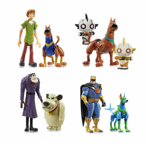 SCOOB FILM FIGURE STATUETTE ACTION FIGURE Twin Pack SCOOBY DOO SCOOB!