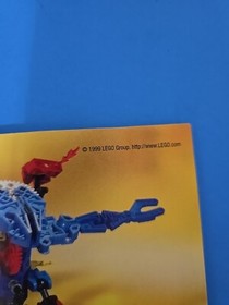 Lot Of 8 VTG 1999 Lego Technic Throwbots Instruction Manuals 8500s