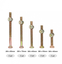cSeao 25-Set M6x40mm// 50mm// 60mm// Baby Bed Crib Screws Hardware Replacement Kit