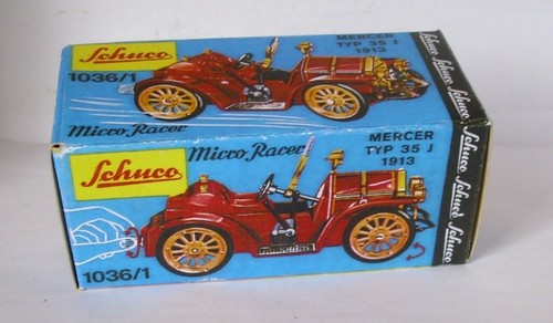 Repro Box Schuco Micro Racer 1036//1 Mercer Typ 35 J 1913