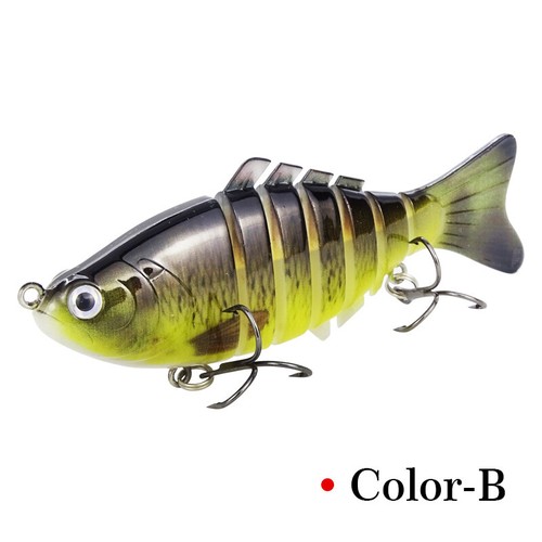 Fishing Lures Crankbaits Bass Minnow Crank Multi Jointed Baits Swimbait