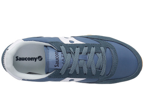 Saucony JAZZ ORIGINAL Mens Blue White Lace Up Comfort Running Sneakers Shoes Saucony JAZZ ORIGINAL Mens Blue White Lace Up Comfort Running Sneakers Shoes