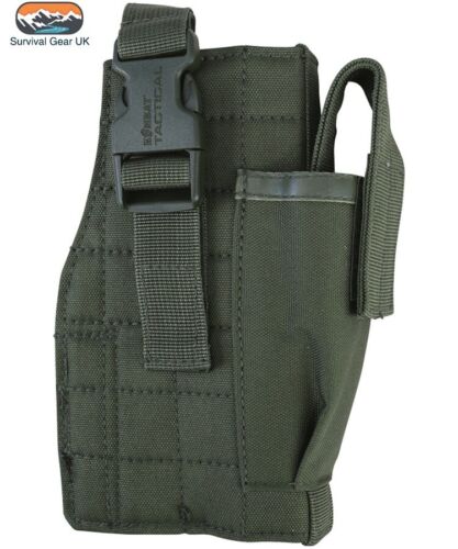 MOLLE modulaire Pistol Holster avec Mag Pouch-Airsoft Gun Airgun Titulaire Vert