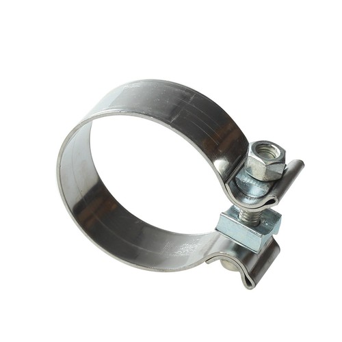 2PCS 2.5/" Stainless Steel Band Exhaust Clamp Buckle type-powerful T409