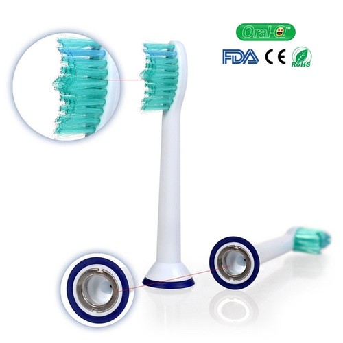 4 testine di ricambio per spazzolino elettrico Philips Sonicare A9P