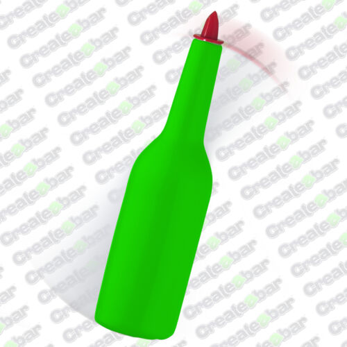 Inastillable Flair pratice Botella-Bar Pub flairing/Malabares Botella-Verde 