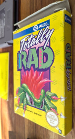 CIB Totally Rad Nintendo NES juego raro embalaje original instrucciones