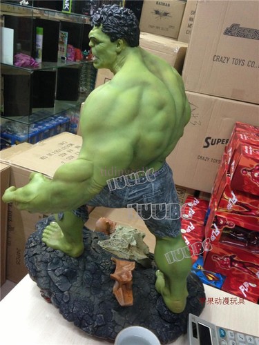 Super Giant Size Marvel The Hulk Green Giant Figure GK Statue 25/" 1//4 Scale