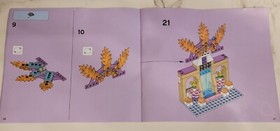 LEGO Friends 41058 Heartlake Shopping Mall Instruction Manual Booklet 2 ONLY