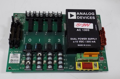 ANALOG DEVICES 4 CHANNEL BACKPLANE 3B03