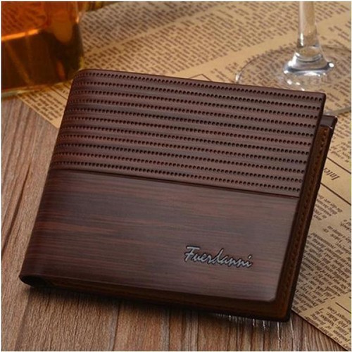 Men/'s Leather Bifold ID Card Holder Purse Wallet Billfold Handbag Slim Clutch