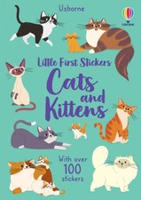 Little First Stickers Cats and Kittens by Caroline Young (Paperback Book)