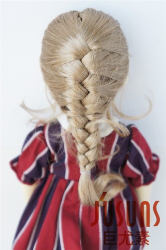 6-7/'/' Lati Green Doll Hair YOSD French Braids Synthetic Mohair BJD Doll Wig 1//6
