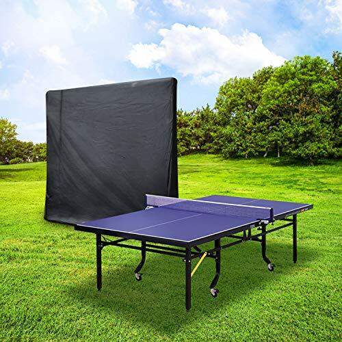 Tennis de Table Housse 420D Oxford Imperméable Heavy Duty Ping Pong Table