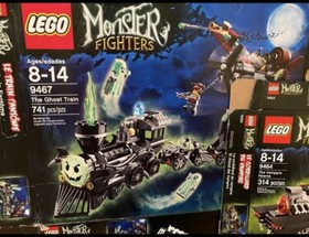 Lego monster fighters ghost Train And Vampire Hearse RETIRED SETS