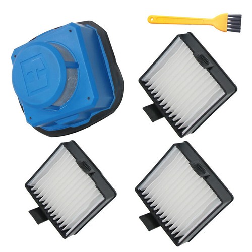 4pcs Filters With Cleaning Brush For Ryobi P712 P713 P714K Vacuum Cleaner Parts