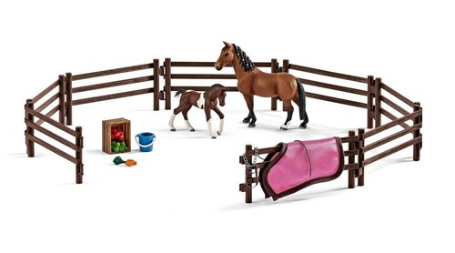 Chevaux ceinturon trakehner jument poulain longer schleich pferdehof accessoires NR 42192
