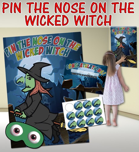 VARIOUS THEMES AVAILABLE INCLUDING PIN THE HORN ON THE UNICORN PIN THE..
