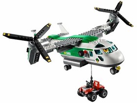 LEGO 60021 City Series Lift Away The Heaviest Logs With The Cargo Heliplane