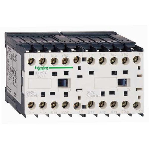 SCHNEIDER ELECTRIC LC2K0601F7 120VAC Reversing IEC Mini Magnetic Contactor 3P 6A