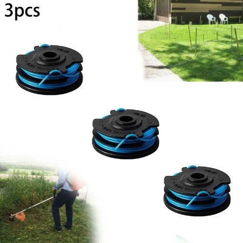 3pcs For Craftsman 0.065/" Dual Line Auto Feed Replacement Spool # 71-99006 BLK