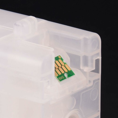 6PC//SET Empty Refillable Cartridge For Epson SC F2000 F2100 F2130 Printer