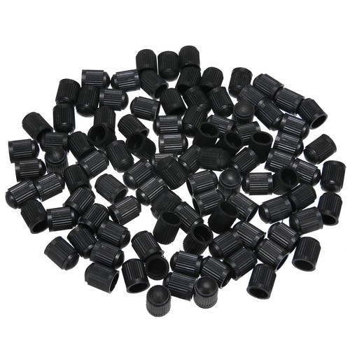 100pcs Plastic Car Bike Motorcycle Truck Wheel Tire Valve Stem Cap Dust Cover us