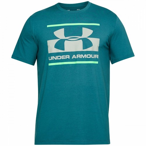 Under Armour Mens T shirt Gym Active Wear Sports Branded Logo Cotton Tee Top