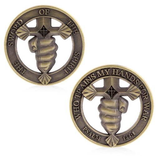 The Sword Of Spirit Commemorative Challenge Coin Collection Souvenir Token GiftR