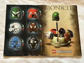 LEGO 8535 Bionicle Technic Lewa Instruction Booklet Manual Only