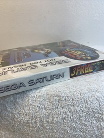 Sega Saturn Not For Resale Virtua Fighter 2  Virtua Cop Daytona Factory Sealed