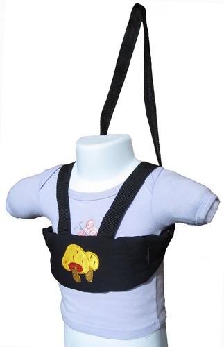 New baby//toddler walking safety harness soft Black