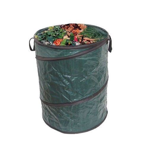 LARGE HEAVY DUTY POP UP GARDEN BIN BAG WASTE RUBBISH CARRIER LEAVES BAG SACK