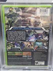 Halo 2 Factory Sealed Graded PERFECT PRISTINE WATA 9.8 A++ XBOX RARE - VGA CGC