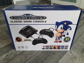 Sega Mega Drive Classic Game Console 81 games Built In Inc Sonic the Hedgehog