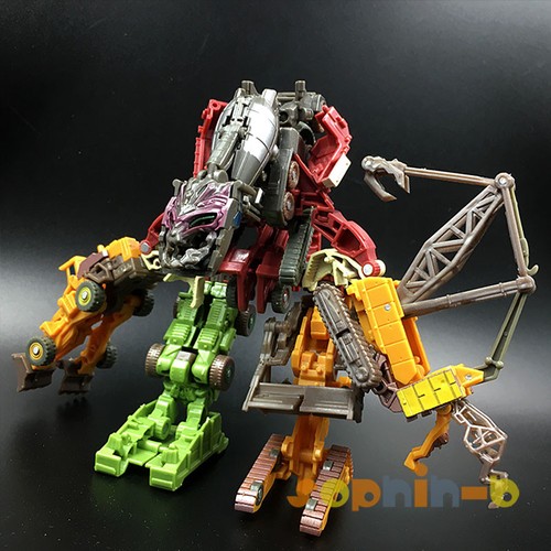 Transformed Movie Devastator Constructicons 100/% Complete 7 Robot Figures KO